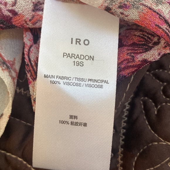 IRO Paradon Blouse size 40 - Picture 5 of 7